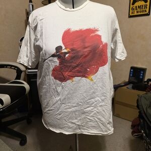 Marvel White T-Shirt with Red Graphic